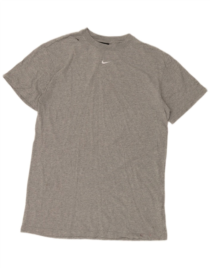 NIKE T-Shirt Homme Gris Moyen Coton