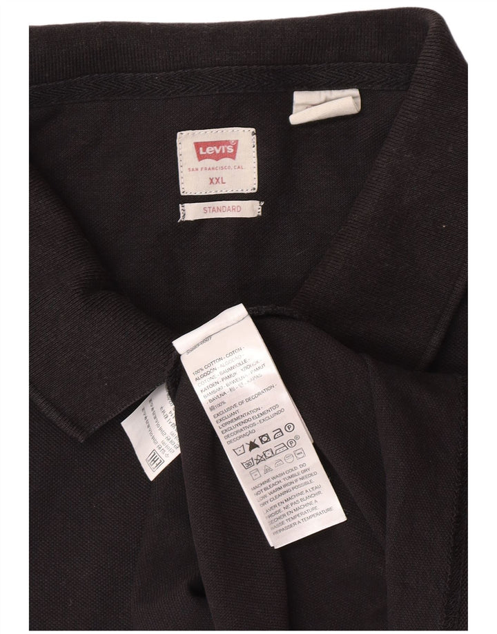 Levi's Polo Standard Homme 2XL Noir Coton