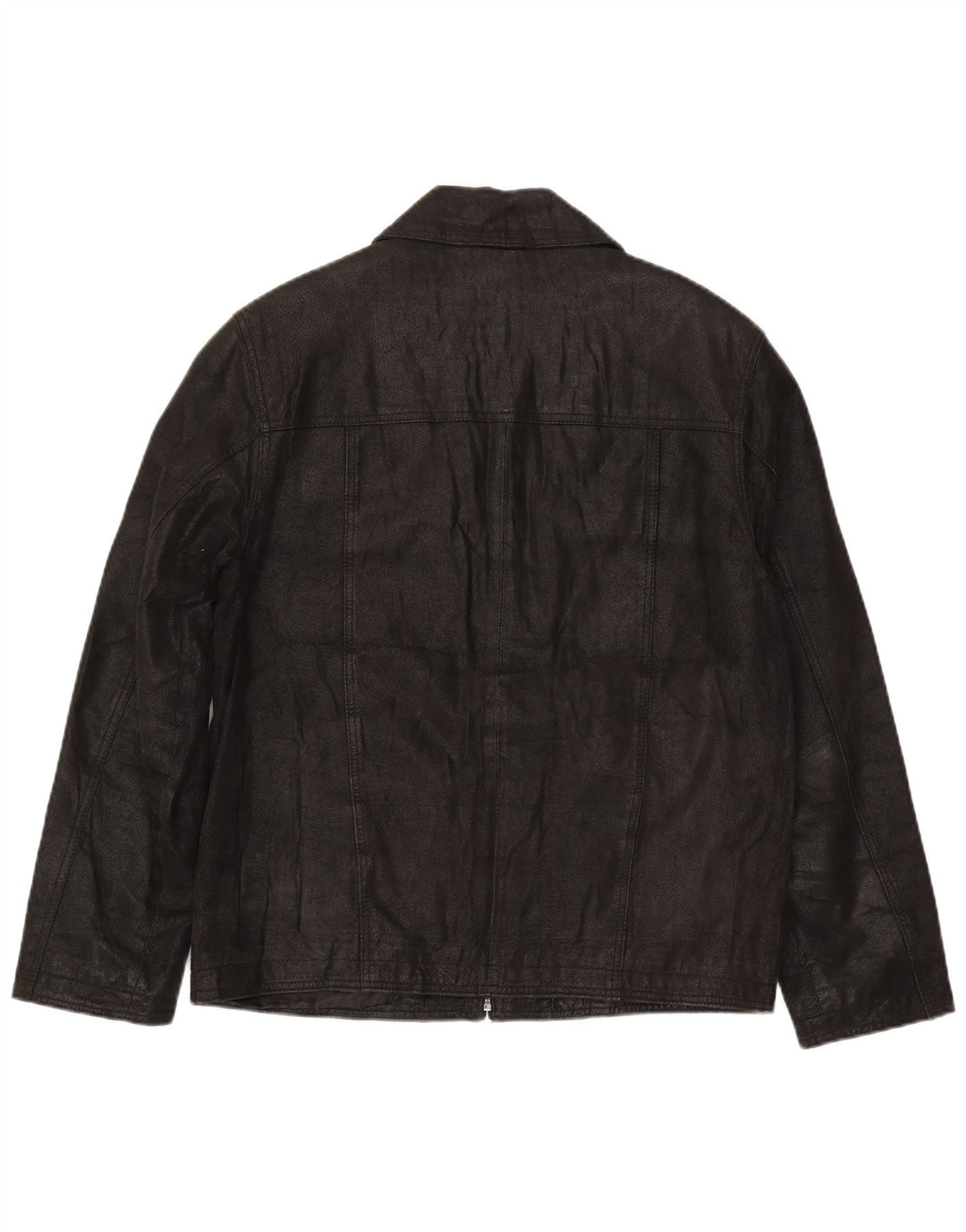 In Extenso Veste en cuir pour homme UK 38 Medium Noir