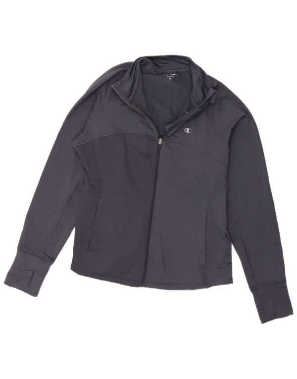 Champion Veste de survêtement pour femme UK 18 XL Bleu marine Polyester