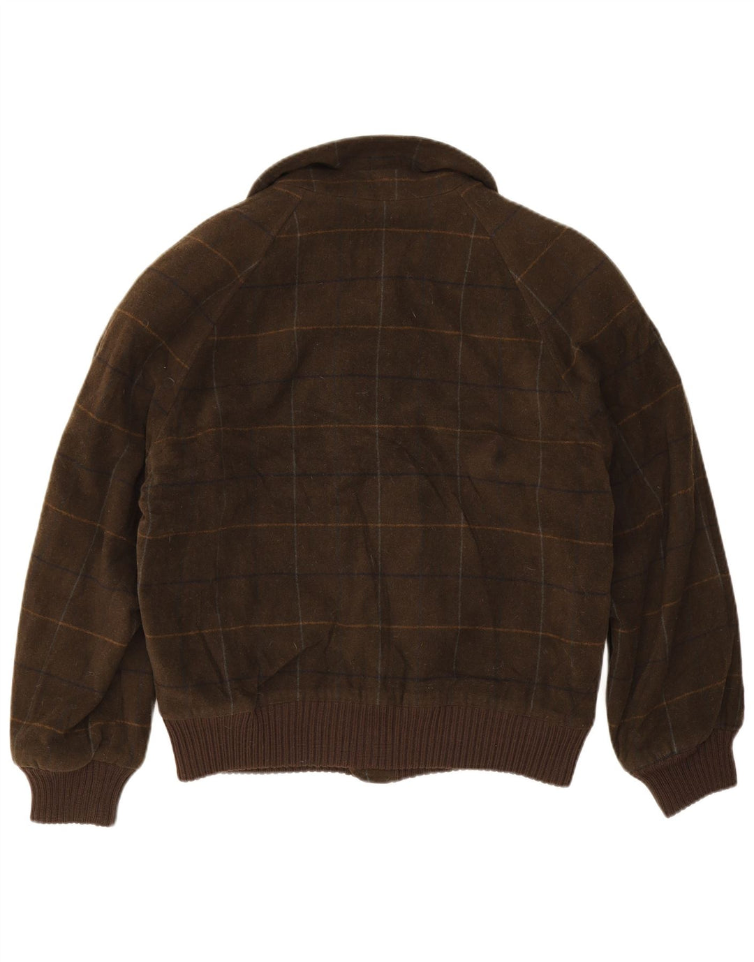 Pierre Cardin Veste Bomber Homme UK 42 XL Kaki Carreaux