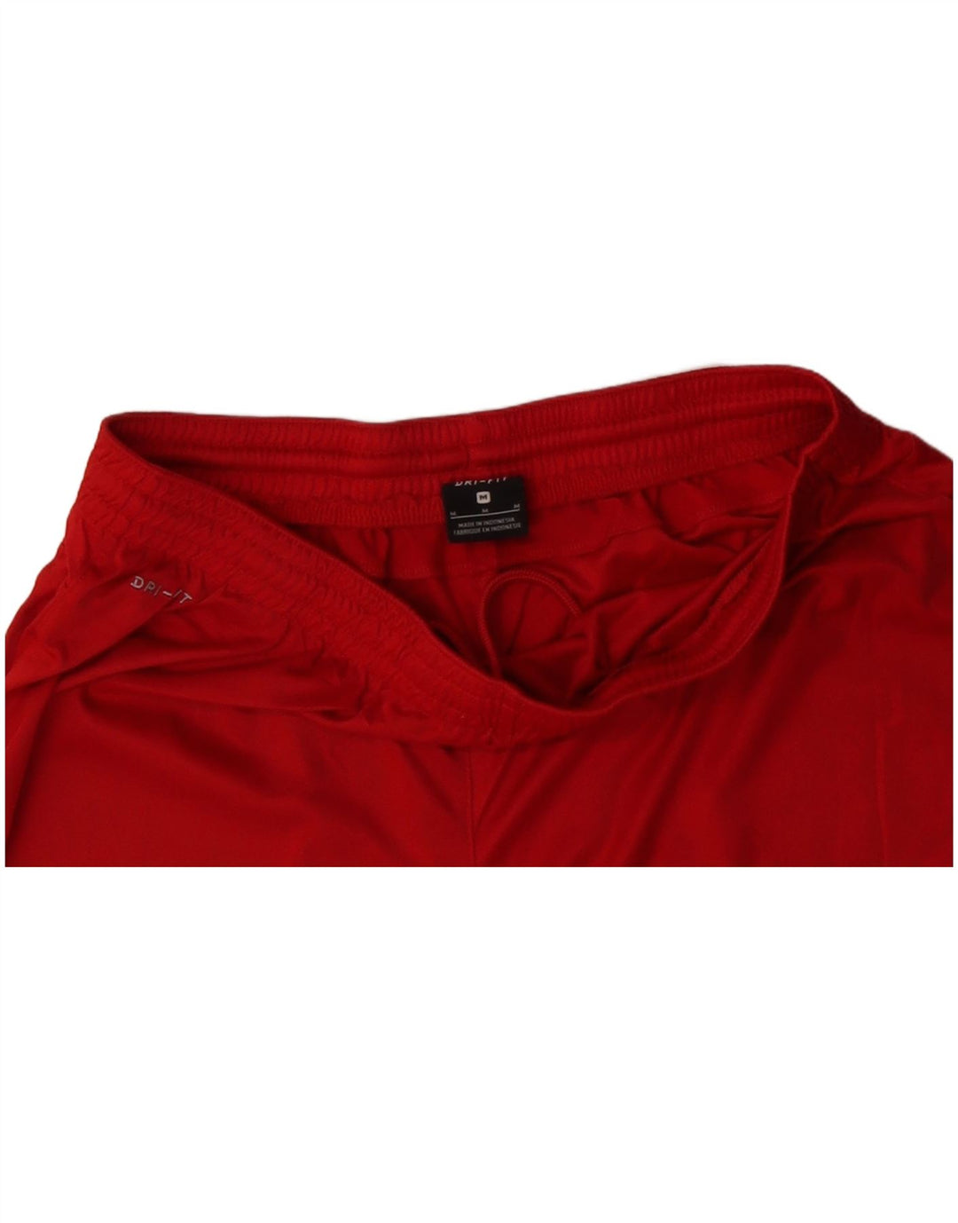 NIKE Short de Sport Dri Fit Homme Rouge Moyen Polyester