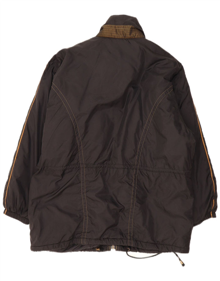 Active Veste Coupe-Vent Homme UK 42 XL Noir Floral Polyamide