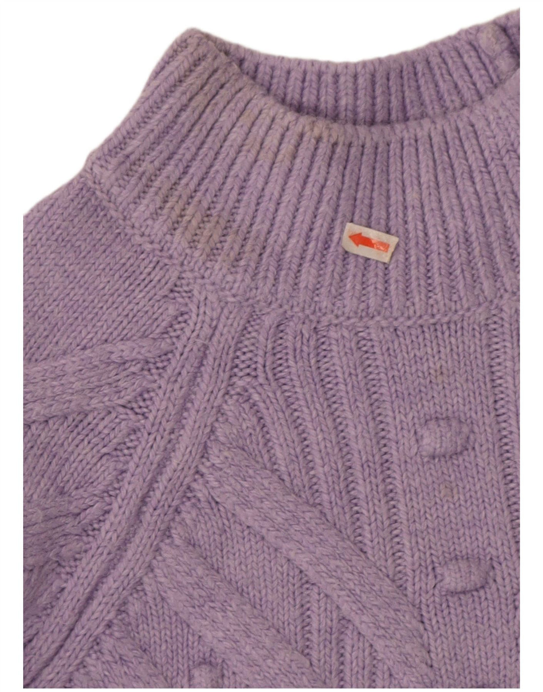 Marks & Spencer Pull col roulé pour femme UK 14 Violet moyen
