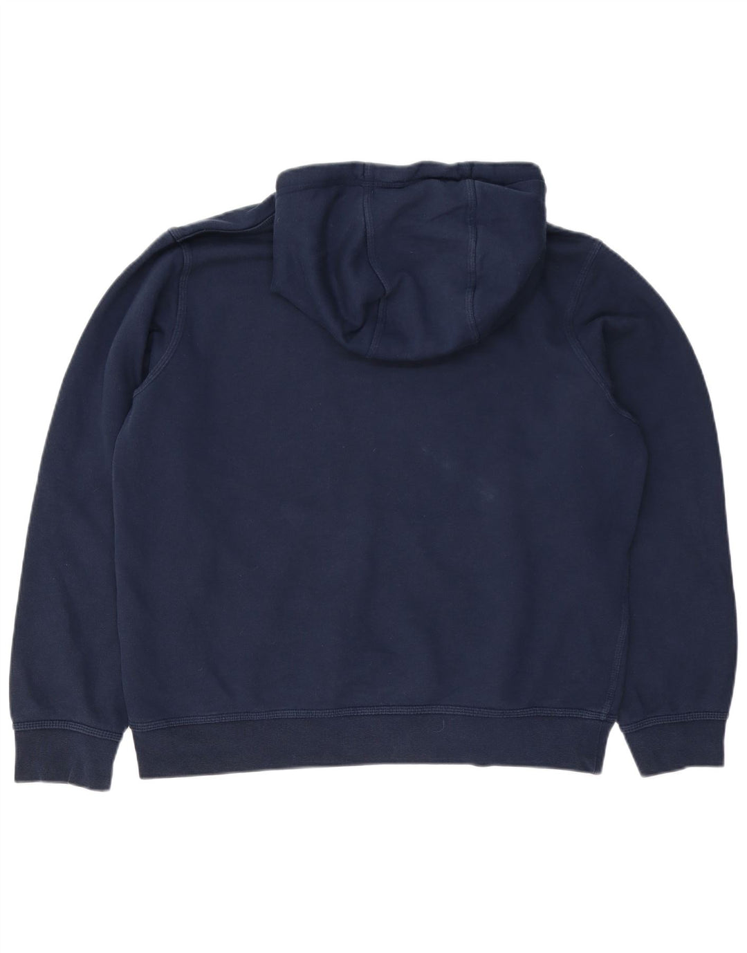 NIKE Pull à capuche pour homme en coton bleu marine Large