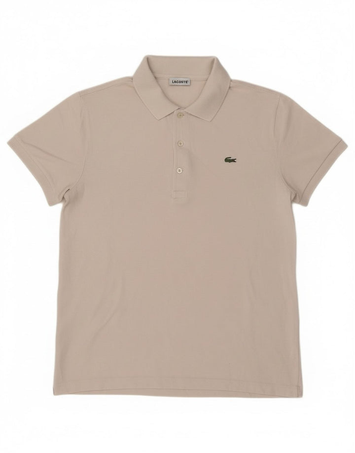 Lacoste Polo Homme Taille 4 Coton Blanc Moyen