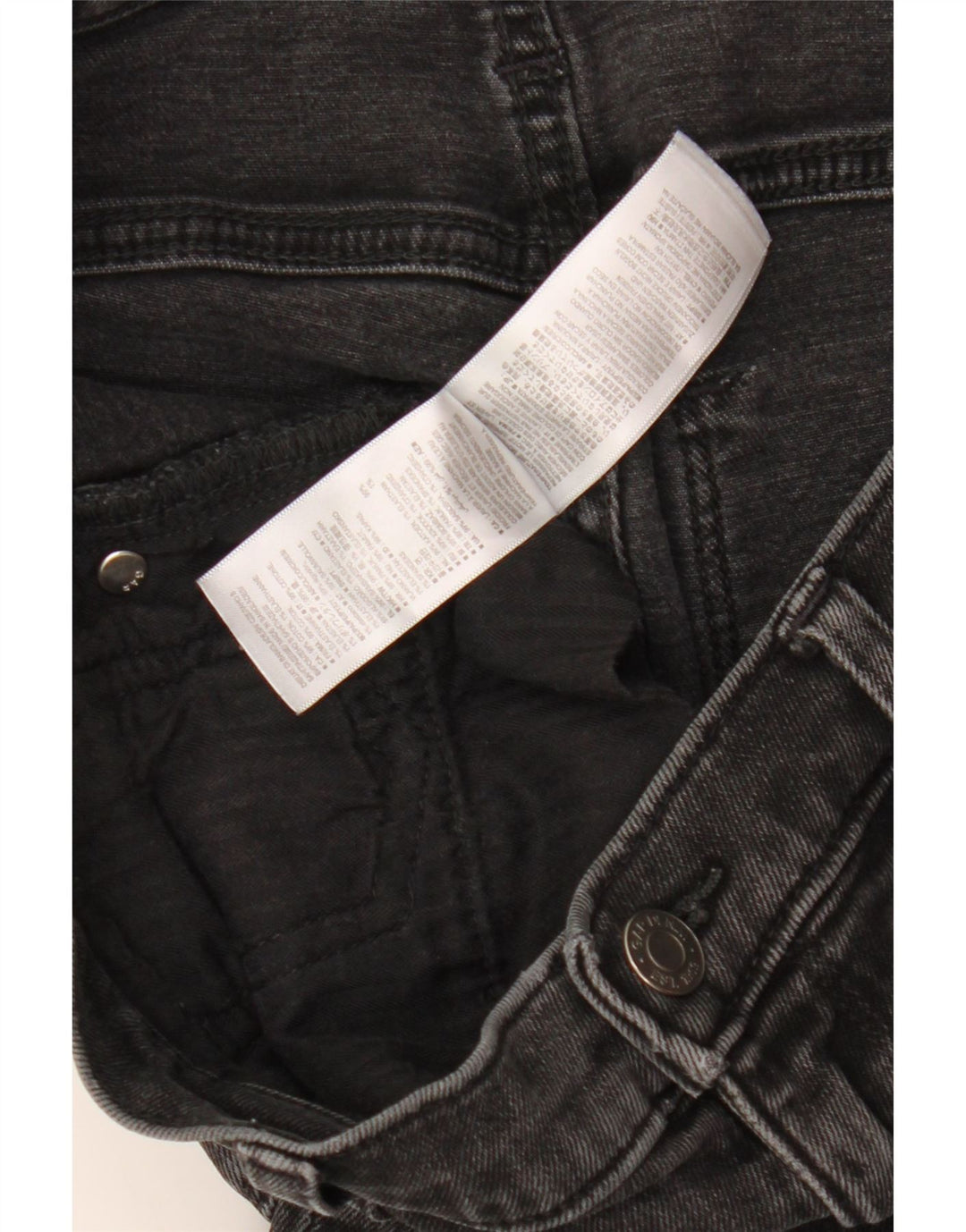 GAP Femme Kick Regular Fit Jean Court W30 L24 Gris Coton