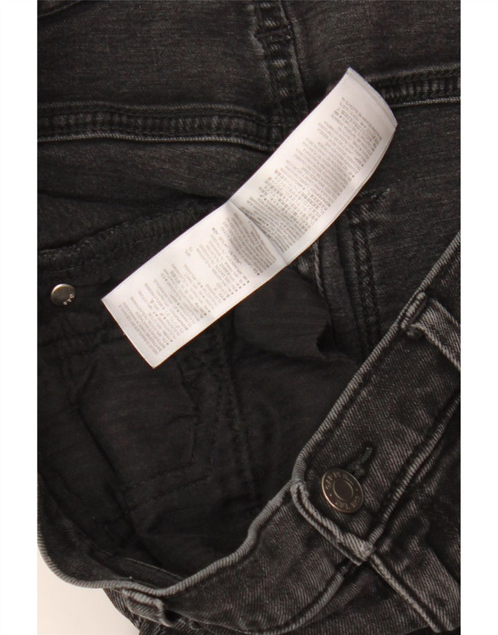 GAP Femme Kick Regular Fit Jean Court W30 L24 Gris Coton