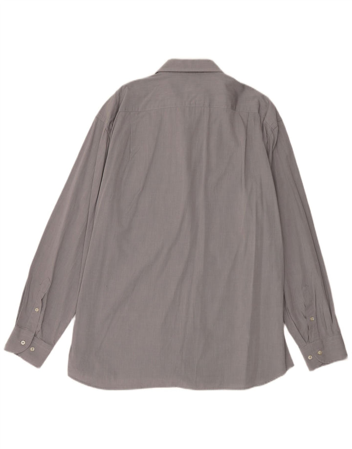 Roccobarocco Chemise Homme Taille 46 18 1/2 2XL Gris