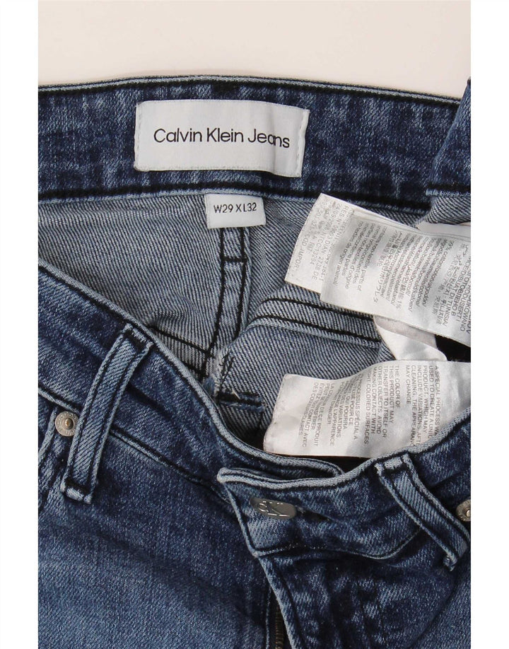 Calvin Klein Jean Slim Homme W29 L32 Bleu Coton