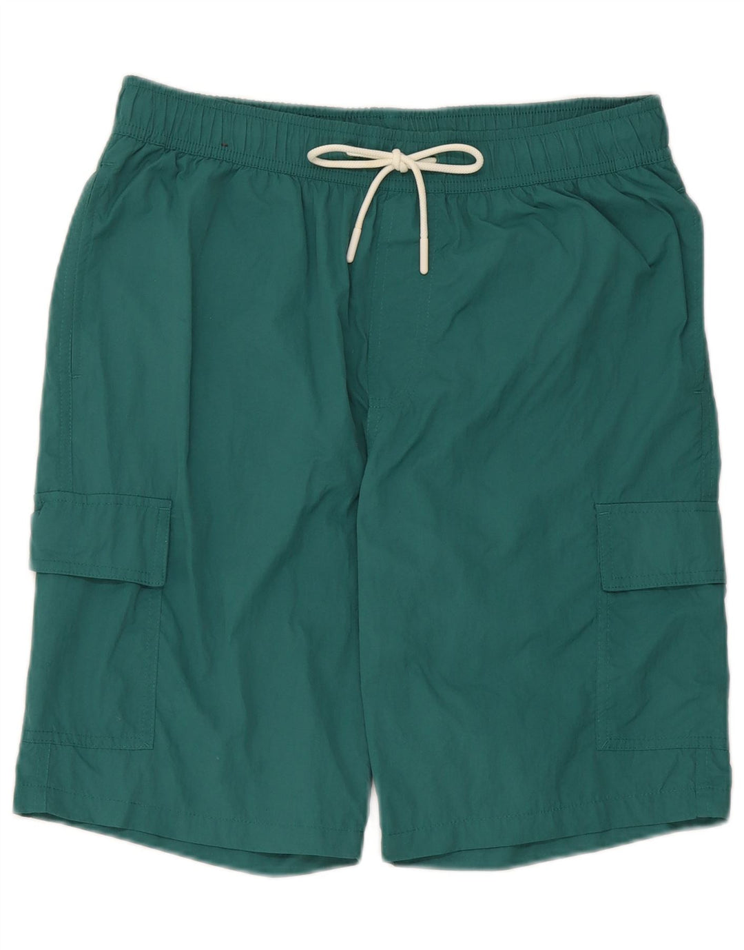 Marks & Spencer Short de Bain Cargo Homme Vert Moyen Polyamide