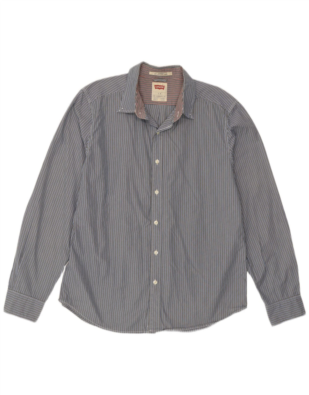 Levi's Chemise Coupe Standard Homme Bleu Rayé Large