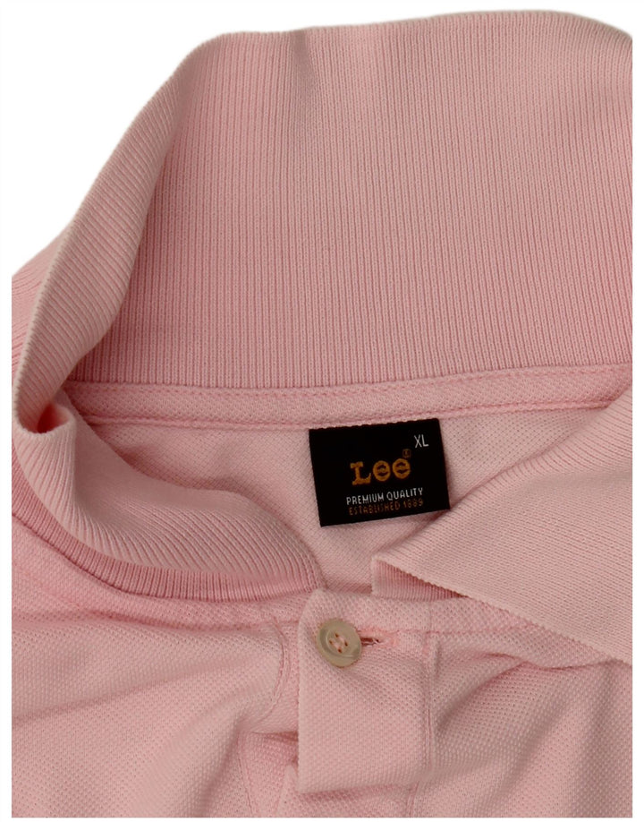 LEE Polo Homme XL Rose