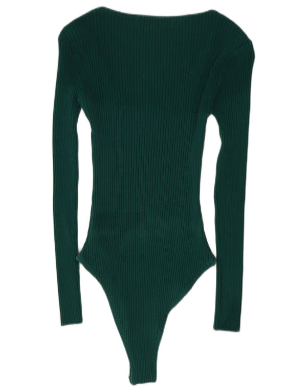 Zara Body Femme UK 12 Vert Moyen