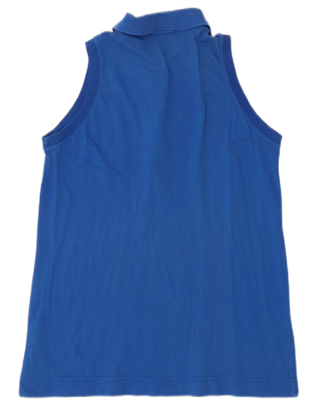 Sergio Tacchini Polo Sans Manches Femme IT 44 Bleu Moyen Coton