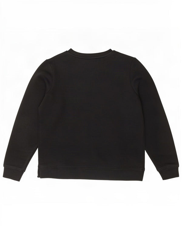 Tommy Hilfiger Sweat-shirt pour femme UK 18 XL Noir Coton