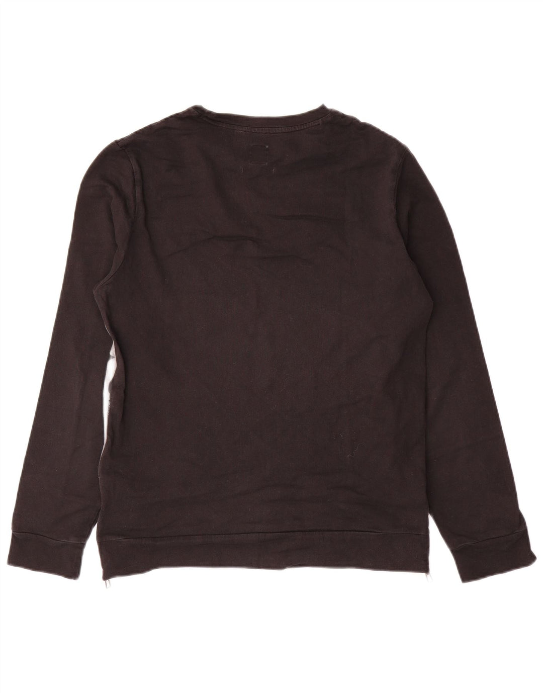 CALVIN KLEIN Sweat-shirt coupe slim pour femme UK 10 Small Noir