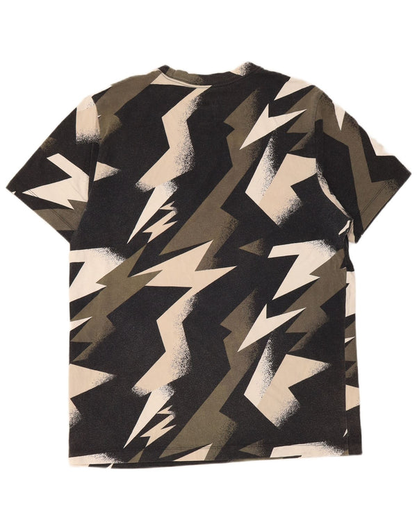 Jordan T-shirt graphique coupe standard pour homme, moyen, multicolore, géométrique