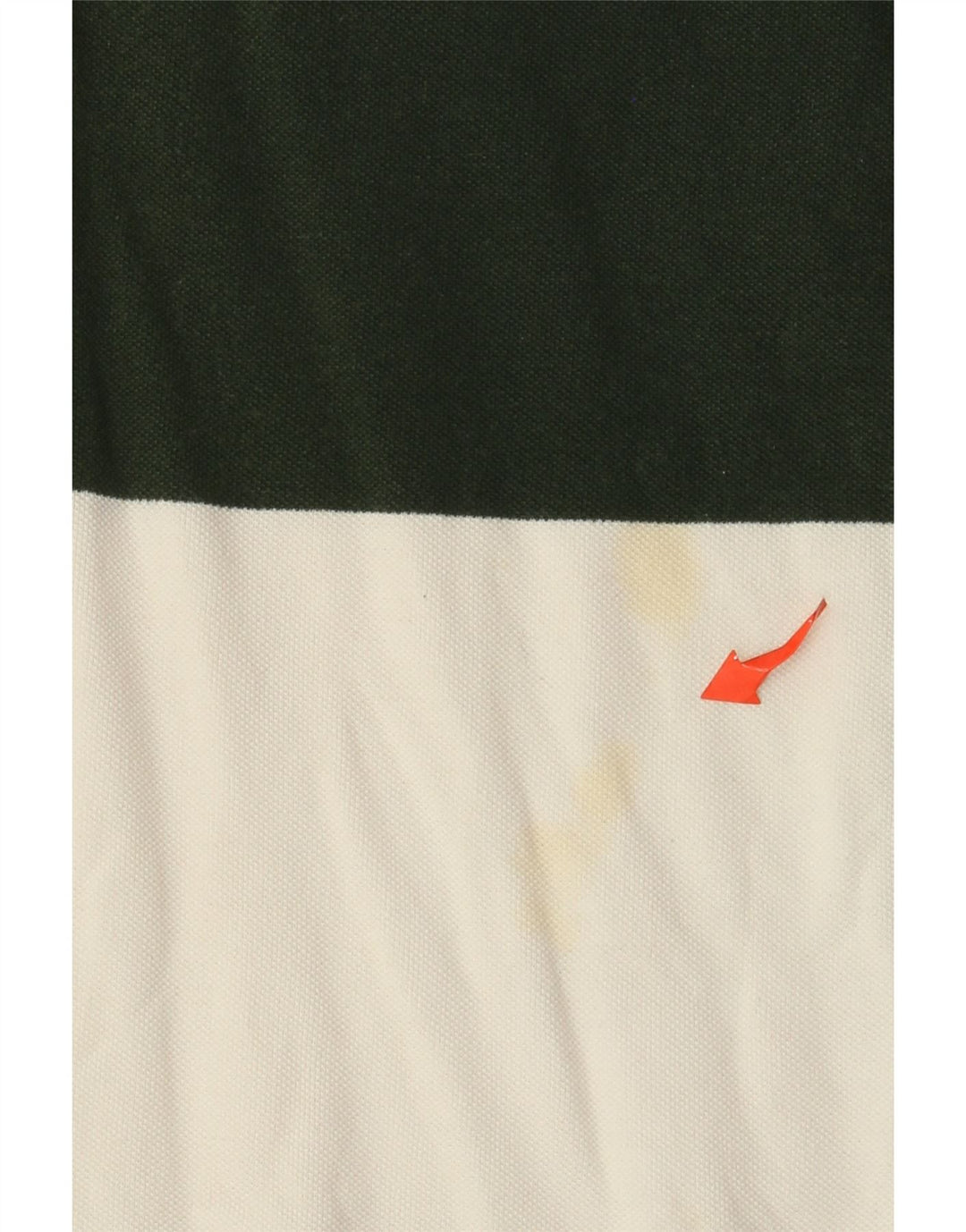 Massimo Dutti Polo Homme Grand Coton Rayé Vert