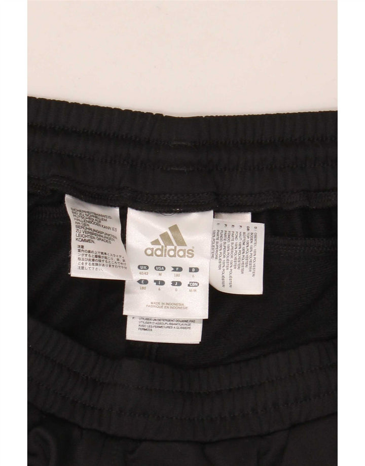Adidas Pantalon de survêtement pour homme UK 40/42 Polyester color block noir moyen