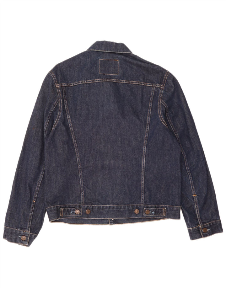Levi's Veste en Jean Homme UK 38 Bleu Marine Moyen Coton