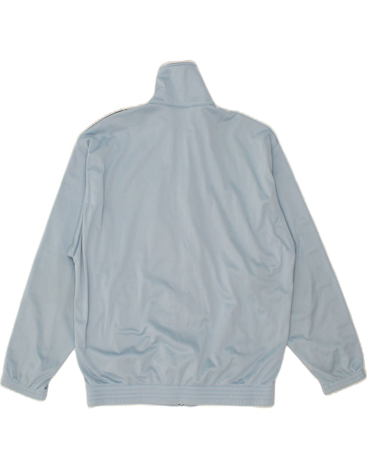 ASICS Boys Graphic Tracksuit Top Jacket 11-12 Years Blue Colourblock Vintage Asics and Second-Hand Asics from Messina Hembry 