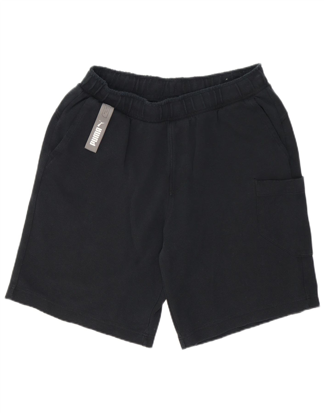 PUMA Short de sport graphique pour hommes, grand, noir