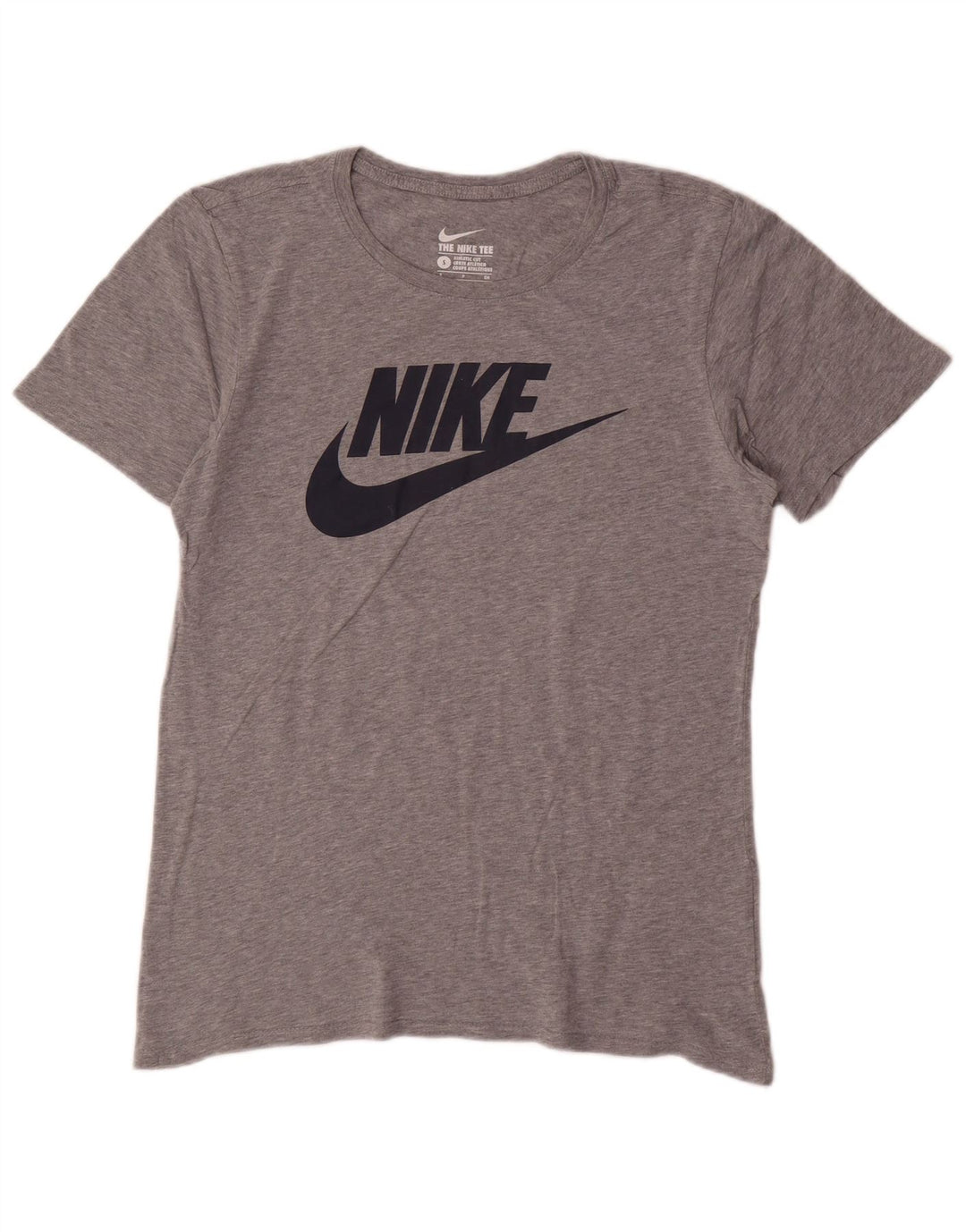 Nike T-shirt graphique pour hommes, petit, gris, coton