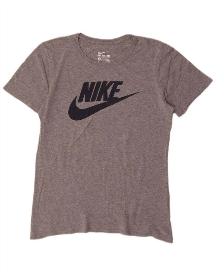Nike T-shirt graphique pour hommes, petit, gris, coton