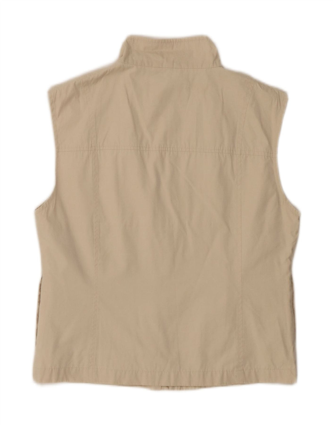 Street One Veste de survêtement sans manches pour femme UK 14 Beige moyen