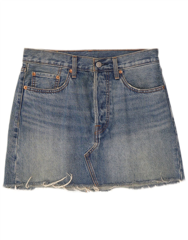 Levi's Jupe en Jean W27 Small Bleu Coton Femme