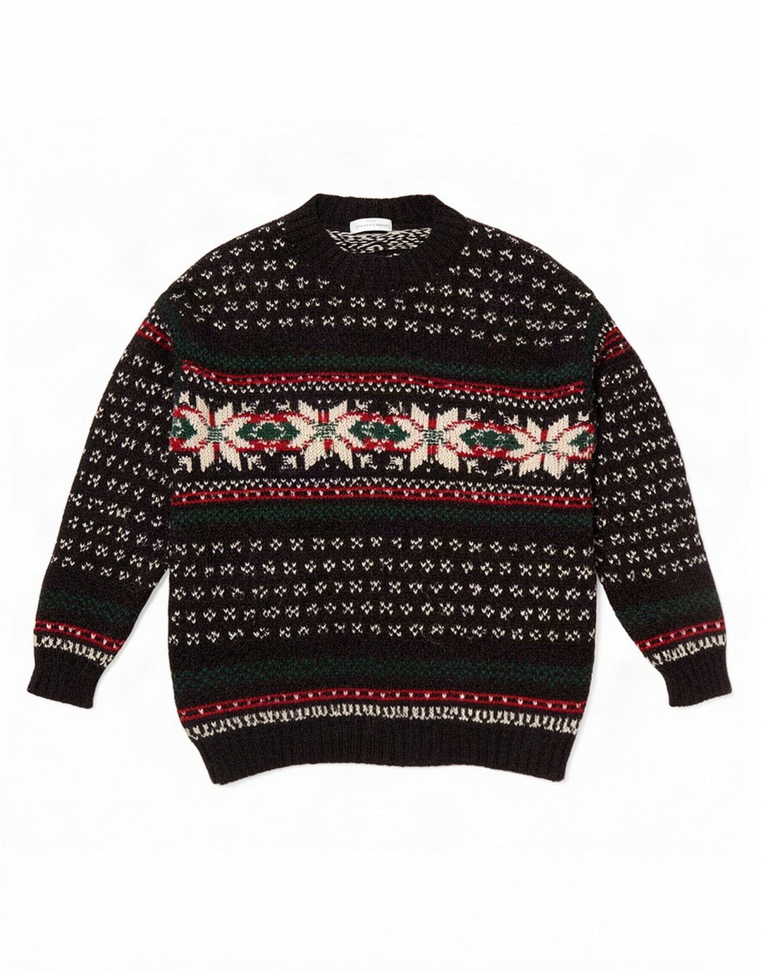 Marks & Spencer Pull à col rond St. Michael pour homme Noir XL