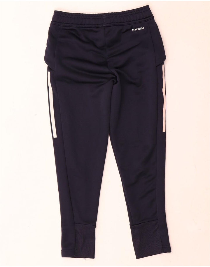 Pantalon de survêtement Adidas Garçon Juventus 7-8 ans Bleu Marine Polyester