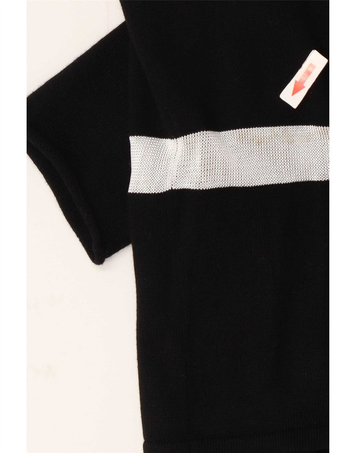 Marks & Spencer Haut cardigan asymétrique Per Una pour femme UK 16 Large Noir