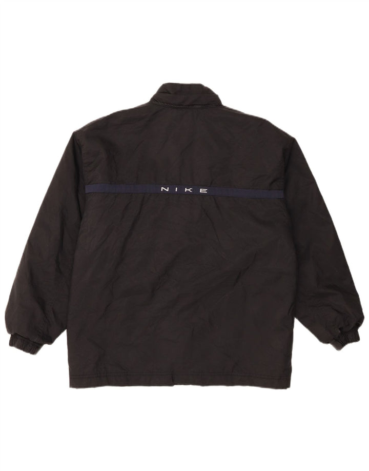 Nike Veste coupe-vent graphique pour garçon 12-13 ans Large Noir Nylon