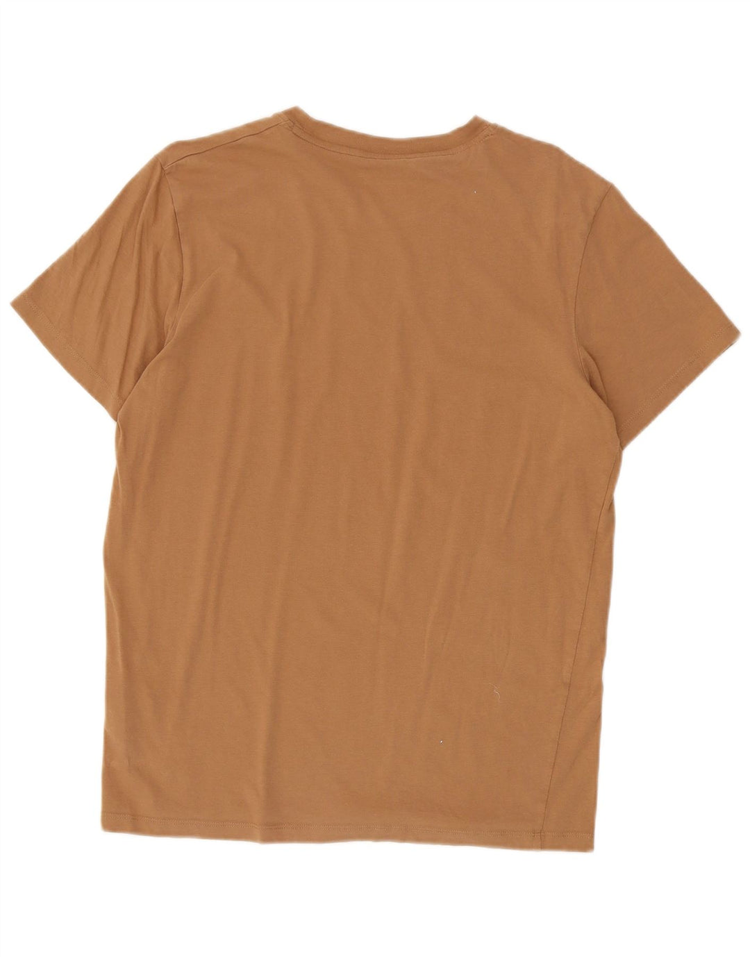 Jack & Jones T-Shirt Homme Haut Large Marron Coton