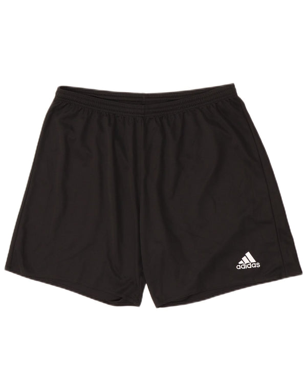 Adidas Short de sport graphique pour homme XL Noir Polyester Sports