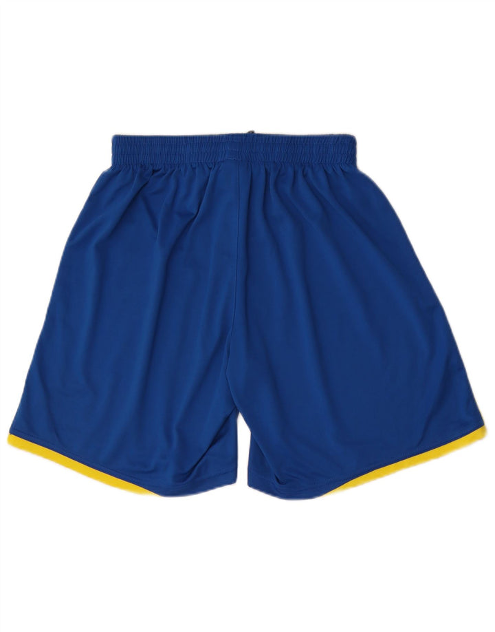 Asics Short de Sport Garçon 11-12 Ans Grand Bleu Colorblock Polyester