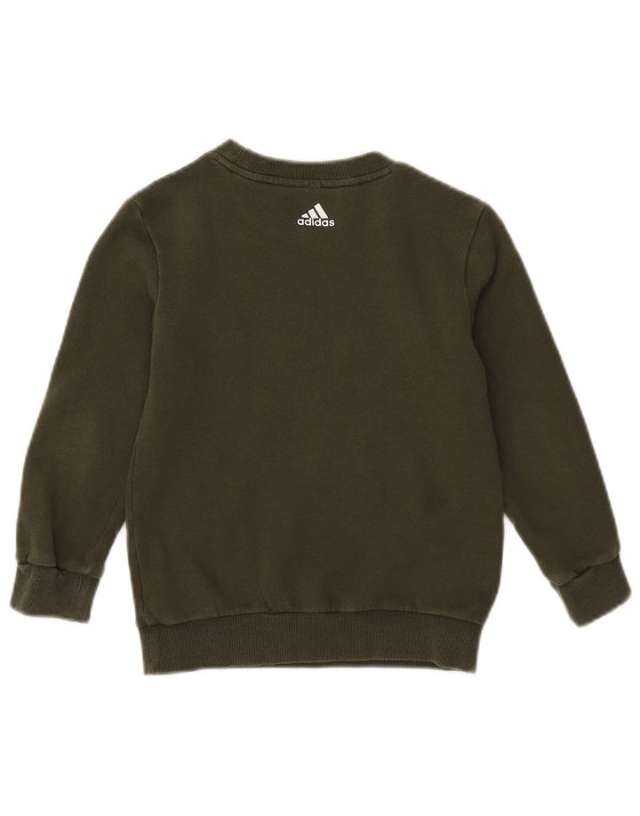 Adidas Survêtement Complet Garçon 6-7 Ans Kaki Coton