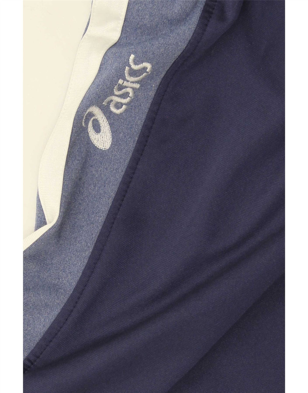 Asics Pantalon De Survêtement Homme Large Bleu Marine Colourblock