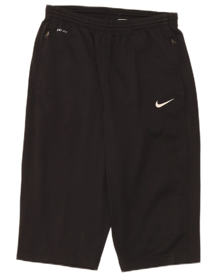 Nike Garçon Bermuda Sport Short 13-14 ans XL Noir Polyester