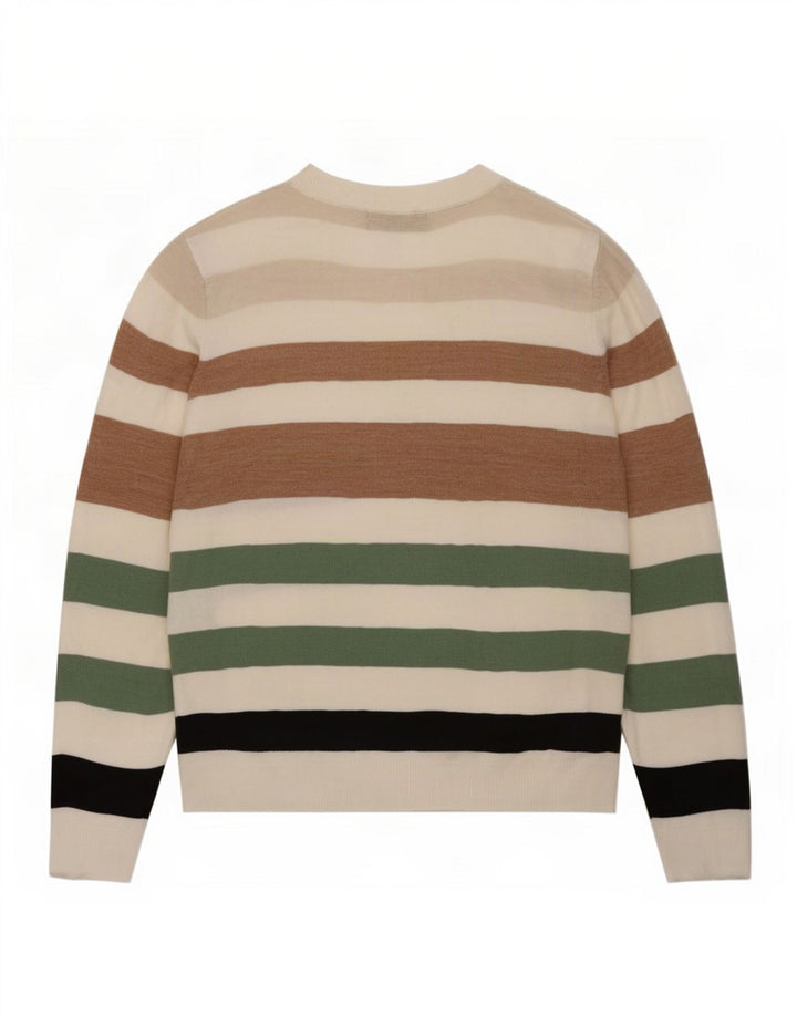 Marks & Spencer Pull col V pour femme UK 16 Large Multicolore