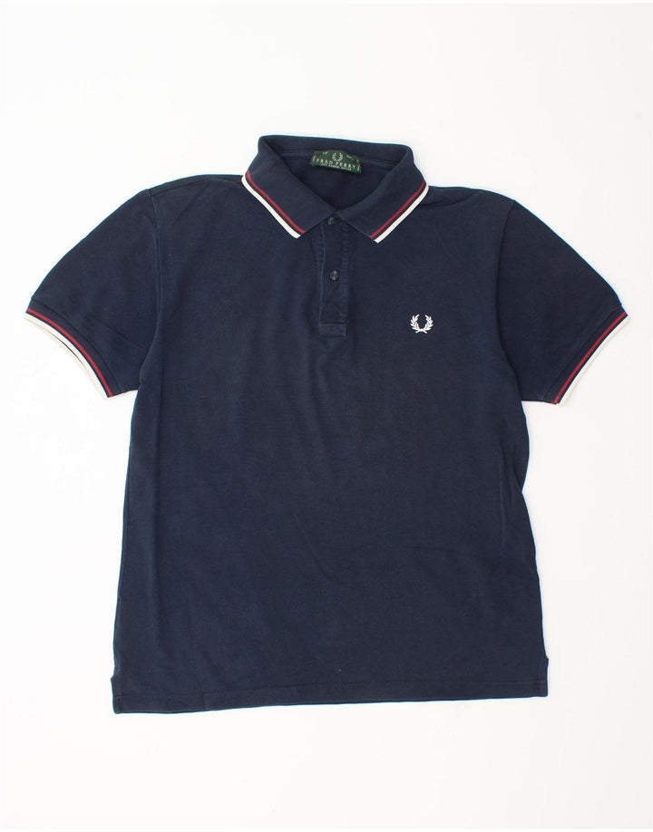 Fred Perry Polo Homme Bleu Marine Moyen Coton