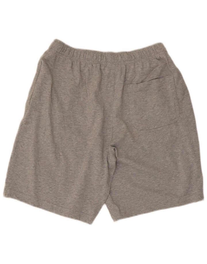Short de sport Nike en coton moucheté gris moyen