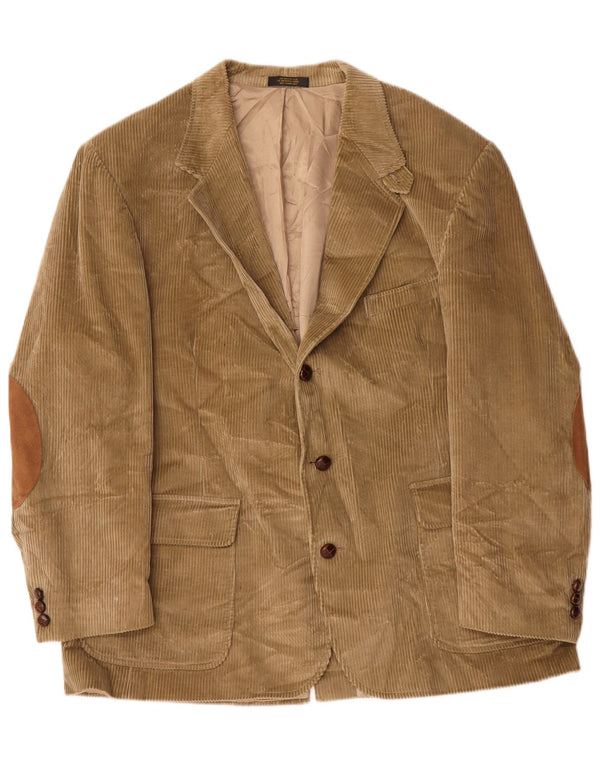 Orvis Veste blazer en velours côtelé à 3 boutons pour homme UK 42 XL Kaki