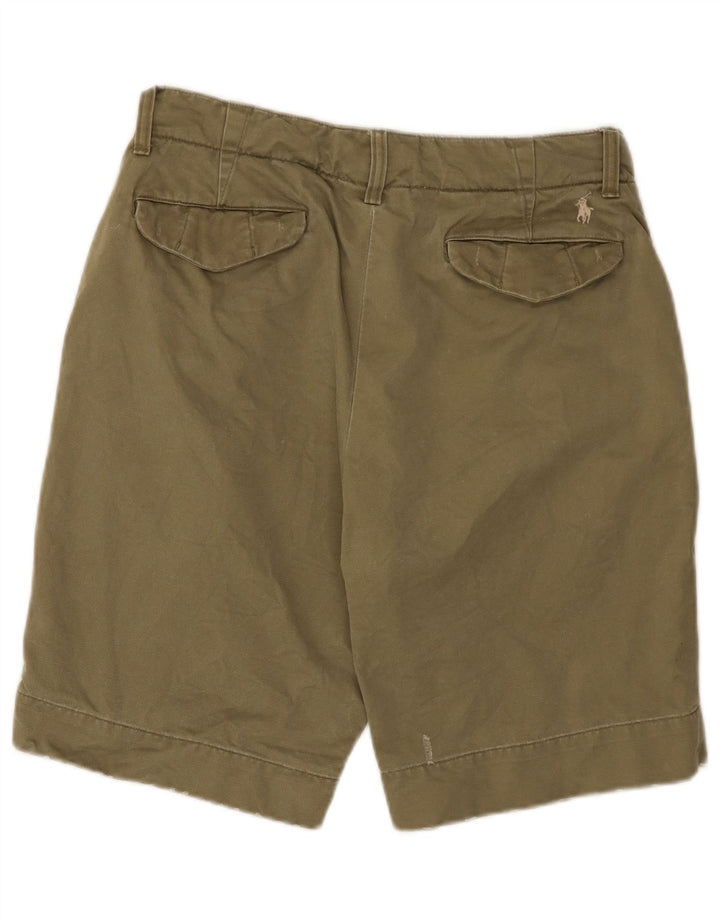POLO RALPH LAUREN Short Chino Homme W30 Coton Kaki Moyen