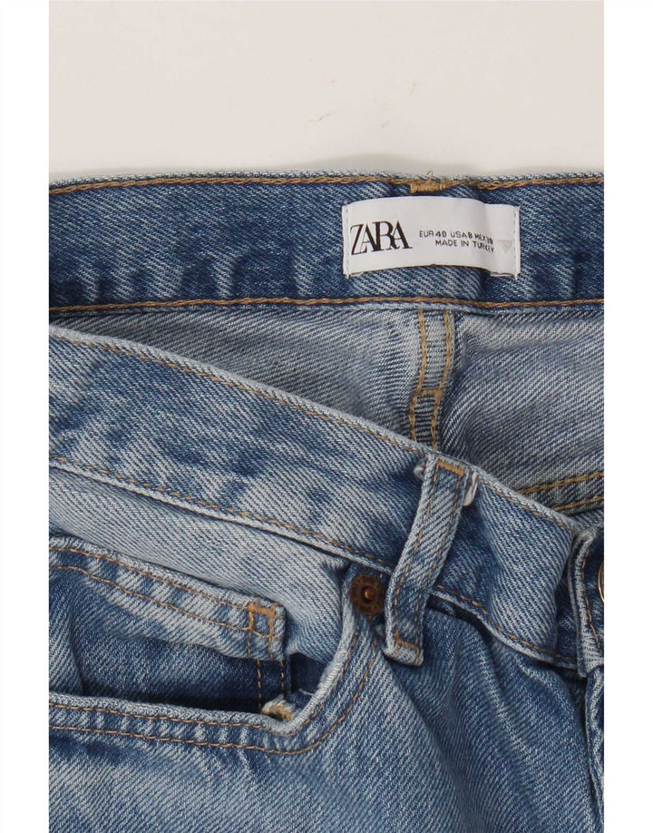 Zara Jean droit pour femme EU 40 Medium W30 L33 Bleu
