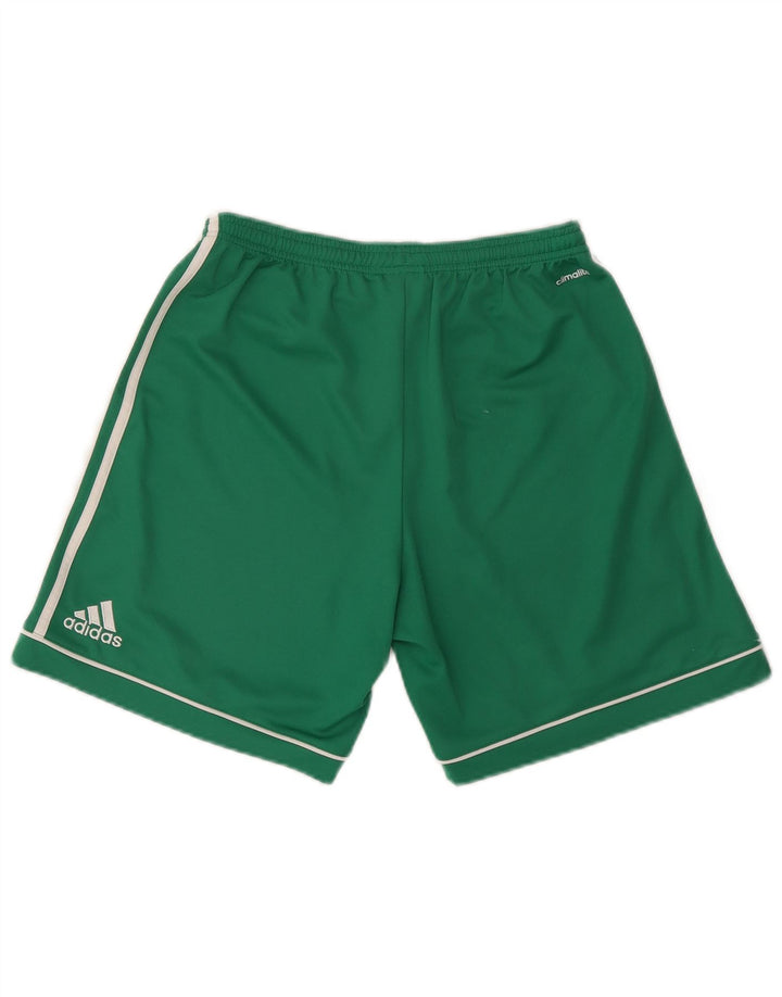ADIDAS Short de Sport Climalite Homme Vert Moyen Polyester