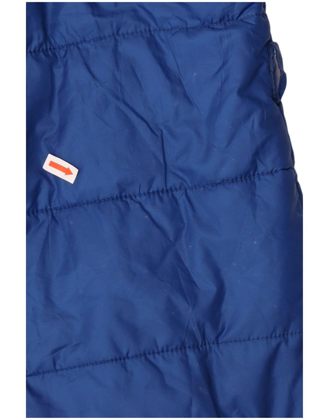 CAVALLI Veste matelassée Femme IT 46 Large Bleu Polyester