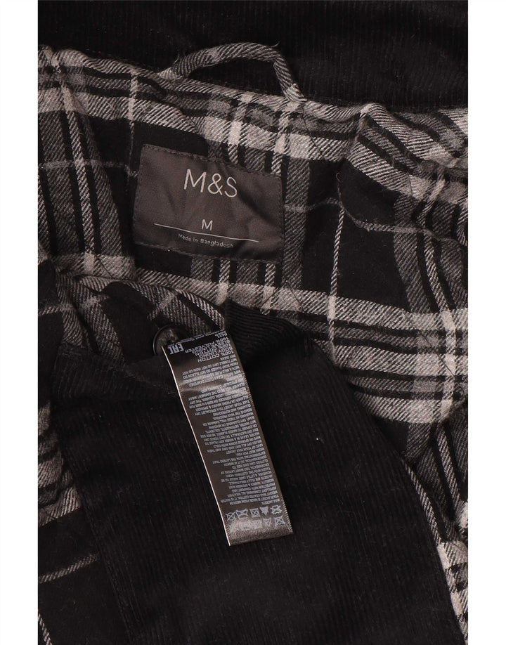 Marks & Spencer Veste en coton ciré pour homme UK 38 Marron moyen